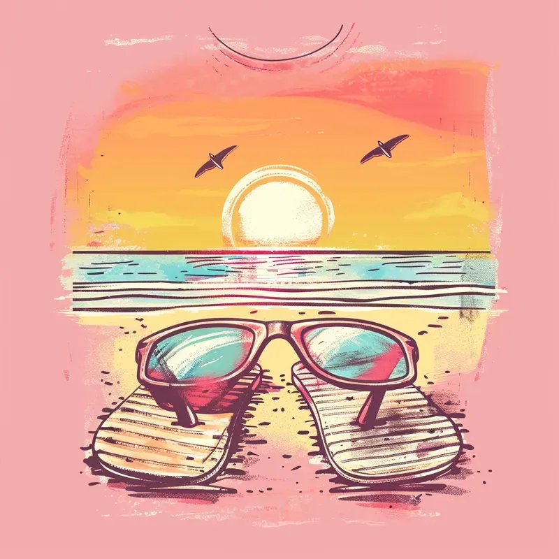 Tshirt Designs Vacation Beach Vibes