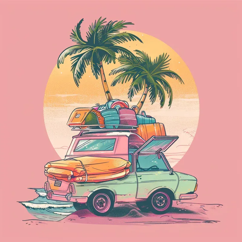 Tshirt Designs Vacation Beach Vibes