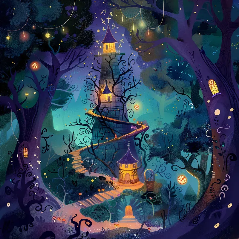 Enchanted Fantasy Forest Realms