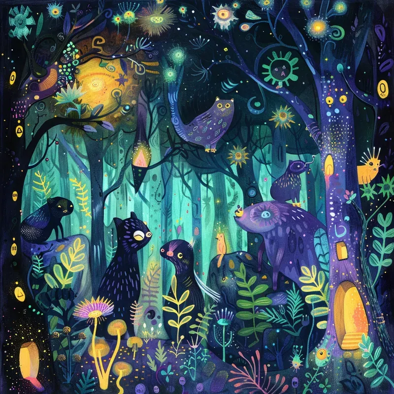 Enchanted Fantasy Forest Realms