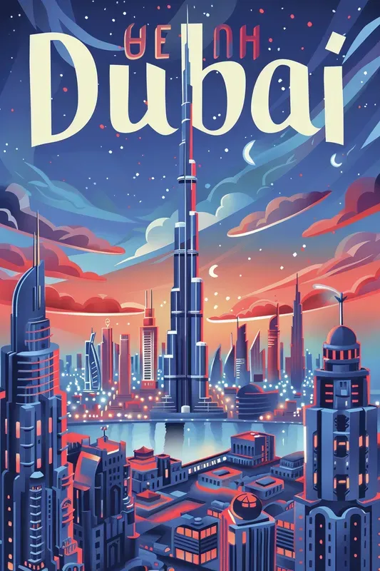Travel Postcards In Craig Mccracken Style