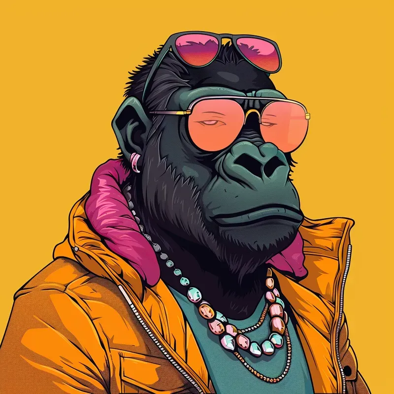 Anime Cartoon Bored Ape Style Pfps NFTs