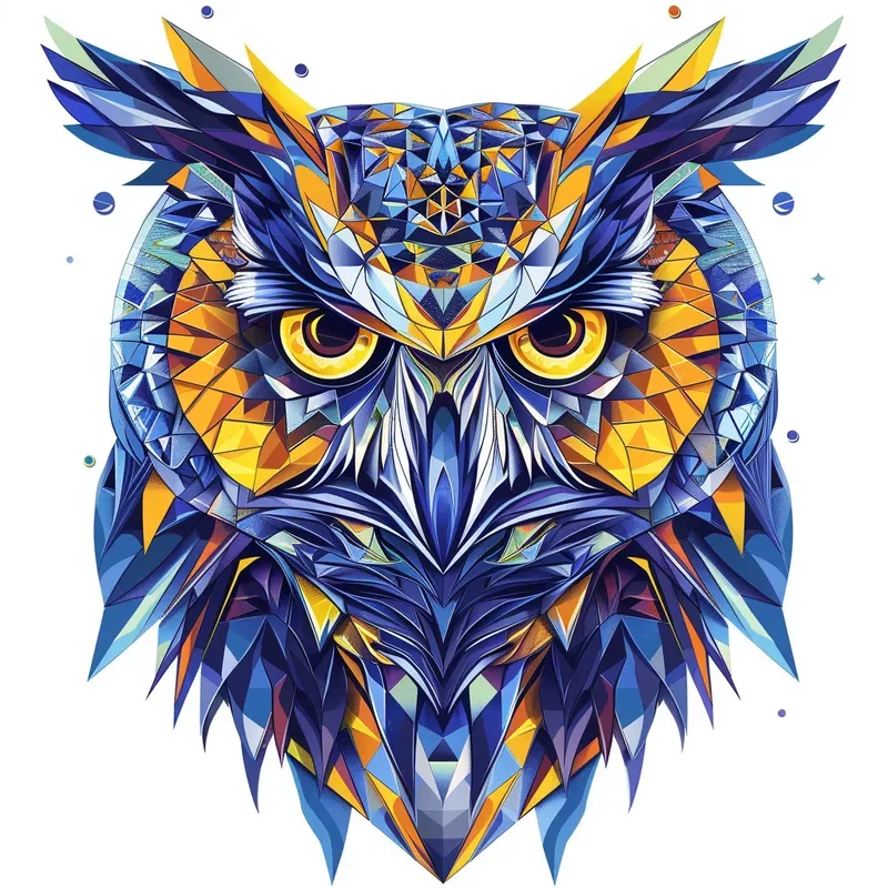 Fantasy Abstract Art Vector Portraits