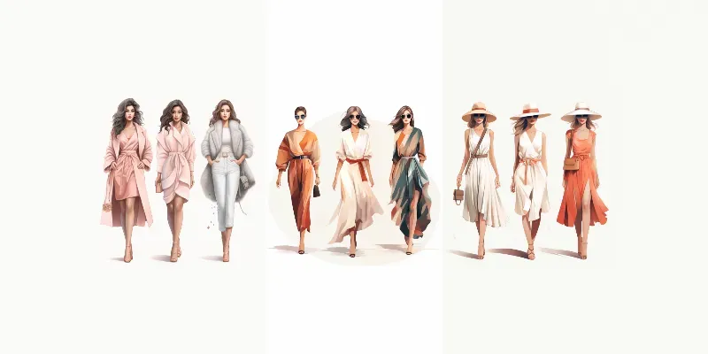 Fashion Design Sketches generated by undefined