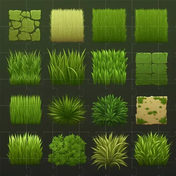 Terrain Tilesets For 2D Video Games