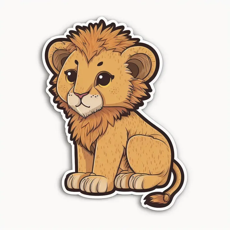 Cute Baby Animal Stickers