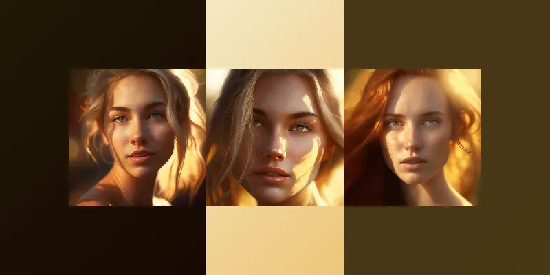 Magic Hour Portraits generated by undefined