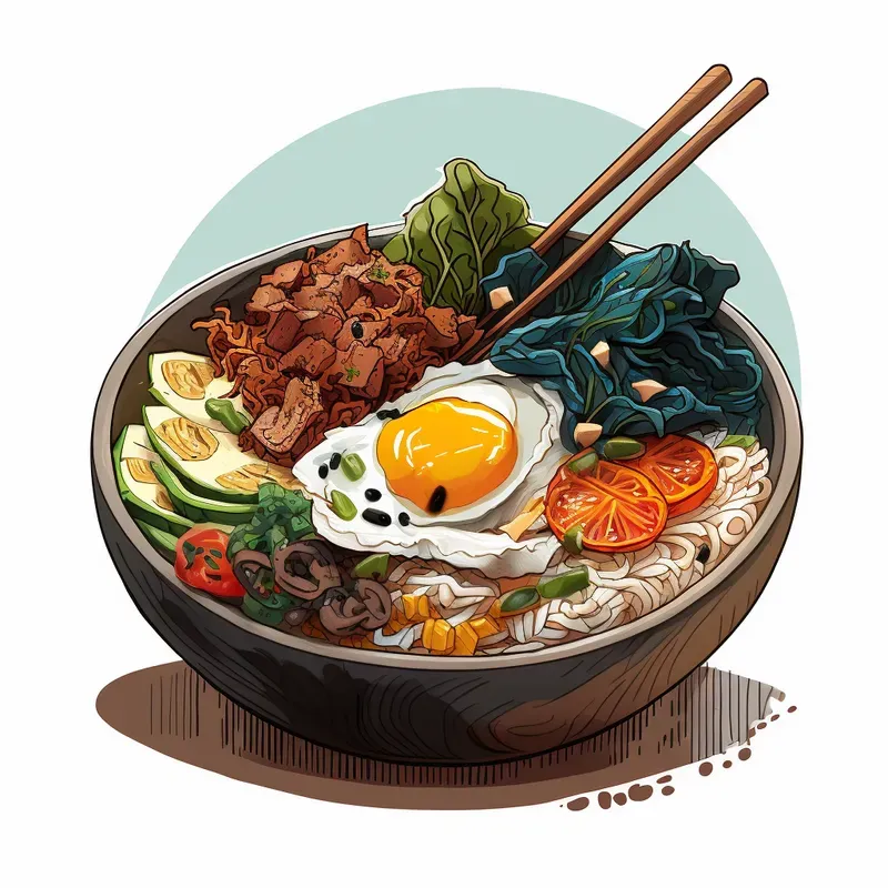 Customizable Anime Food Illustrations