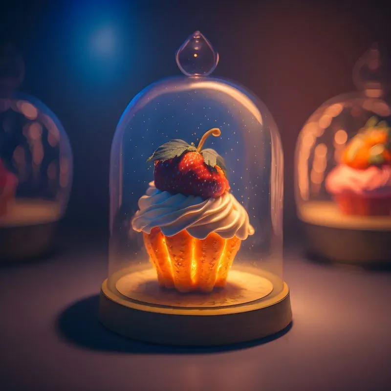 Sweet Photorealistic Space Pastries