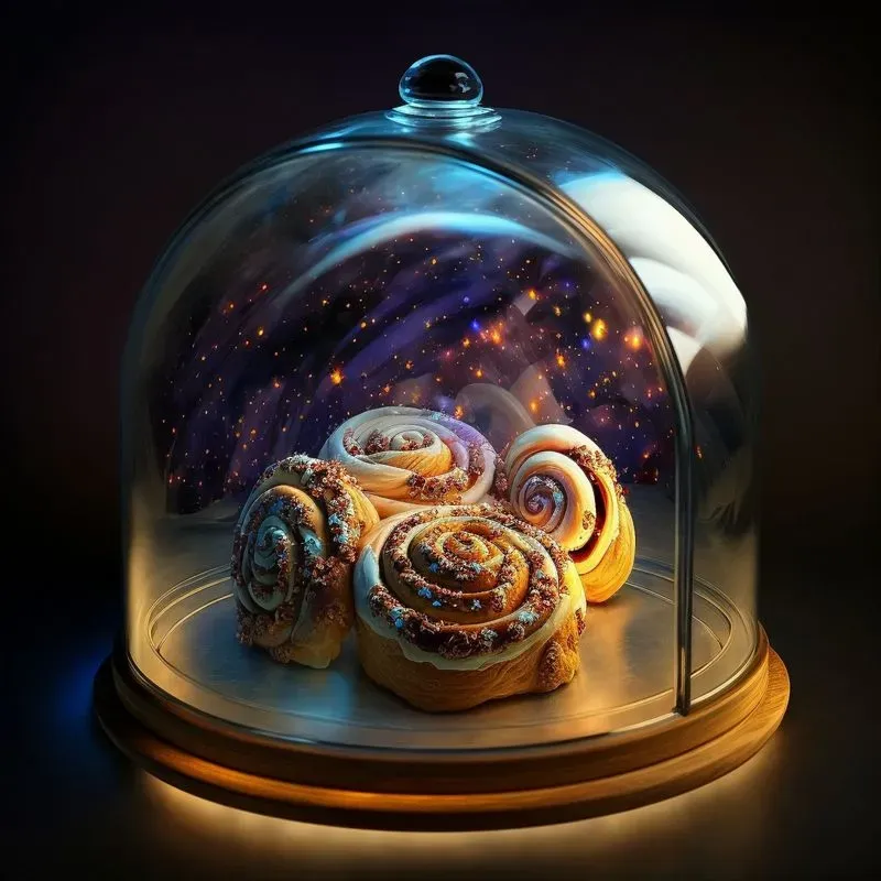 Sweet Photorealistic Space Pastries