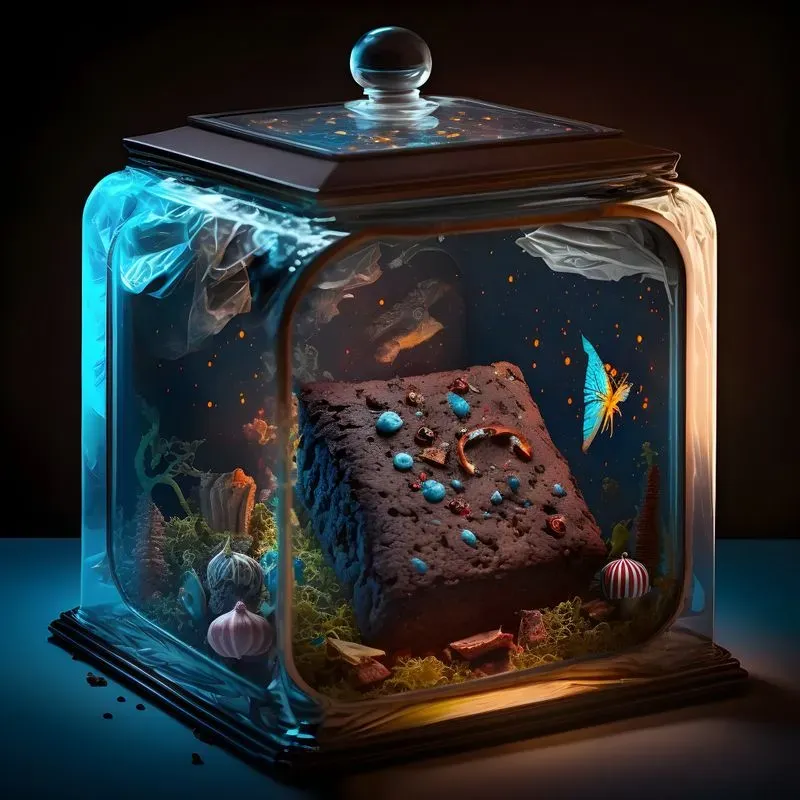 Sweet Photorealistic Space Pastries