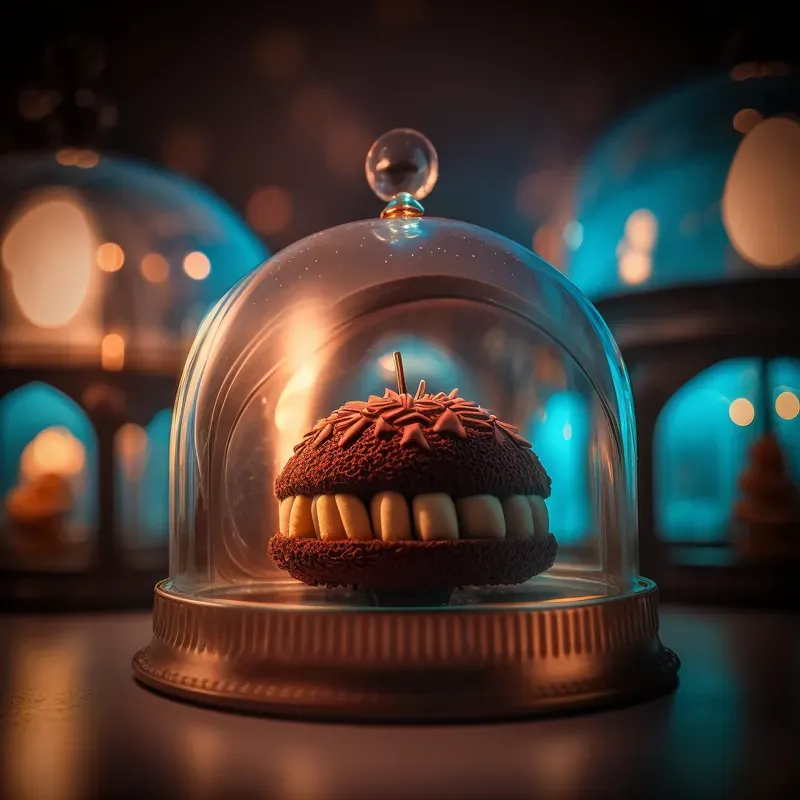 Sweet Photorealistic Space Pastries