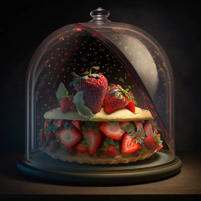 Sweet Photorealistic Space Pastries