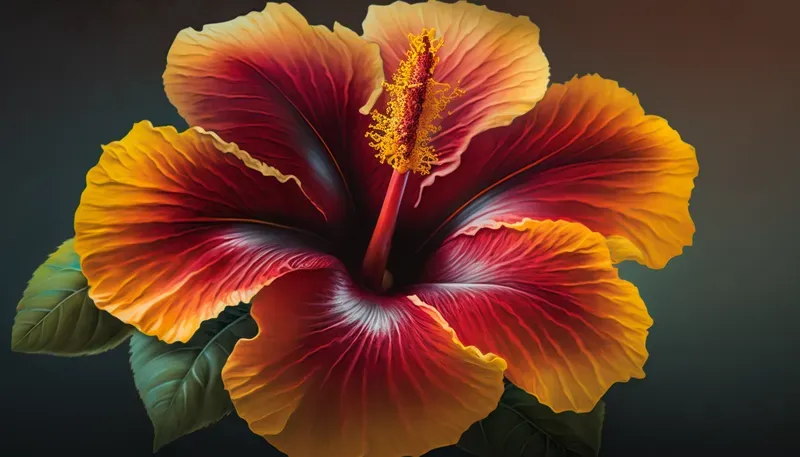 Photorealistic Vibrant Flowers