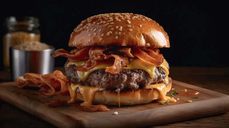 Photorealistic Gourmet Food Ads Pictures
