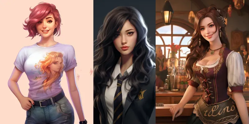 Real Anime Girls generated by undefined