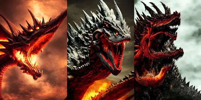Volcanic Dragons generated by undefined