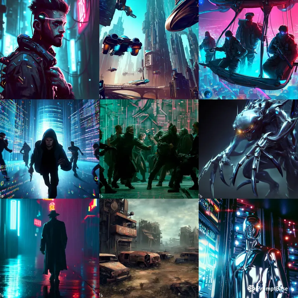 Cyberpunk 2077 Style Art