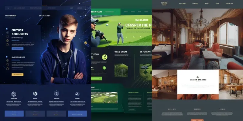 Website Ux Designs generated by undefined