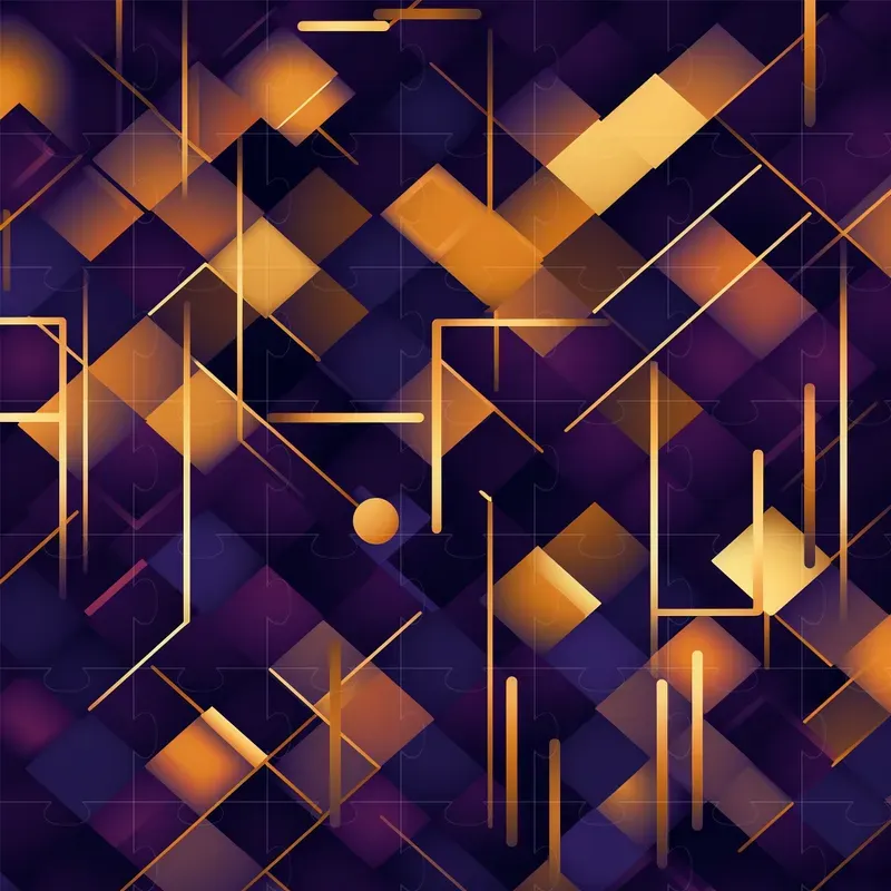 Geometric Gradient Patterns