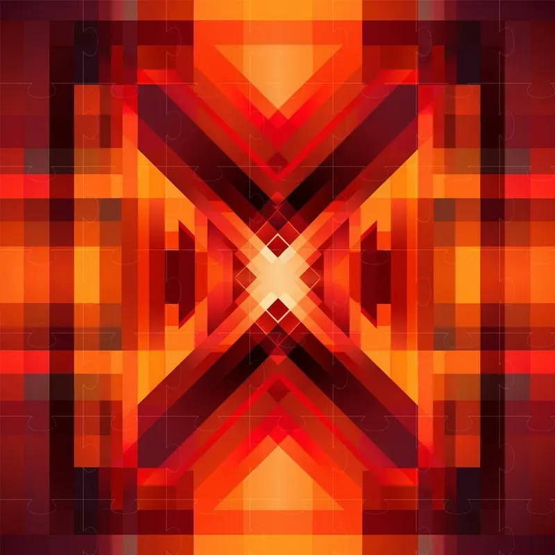 Geometric Gradient Patterns