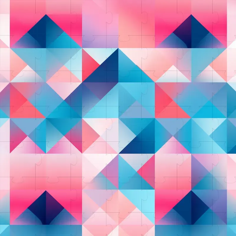Geometric Gradient Patterns
