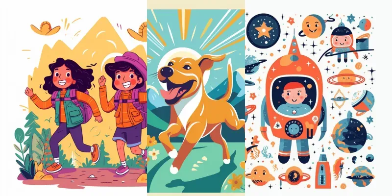 Flat Vector Characters Illustrations generated by undefined