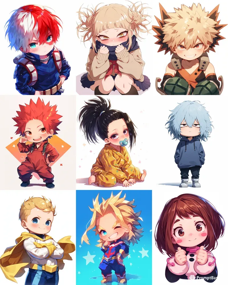 My Hero Academia Baby Cuties