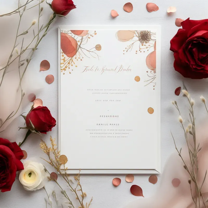 Elegant Simple Wedding Invitations