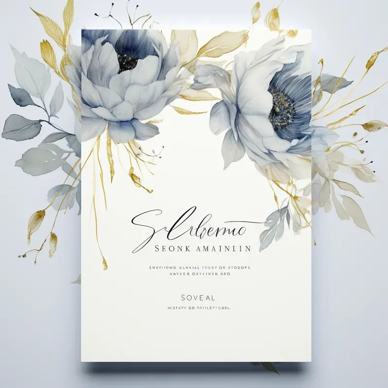 Elegant Simple Wedding Invitations