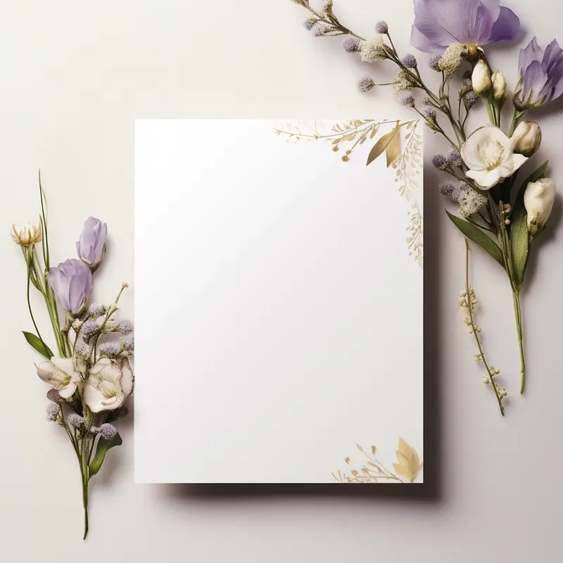 Elegant Simple Wedding Invitations