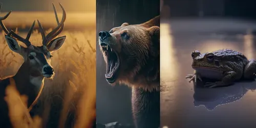 Real Animals generated by midjourney