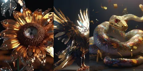Swarovski Style generated by midjourney