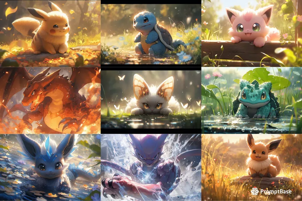 Realistic Cute Pokémon