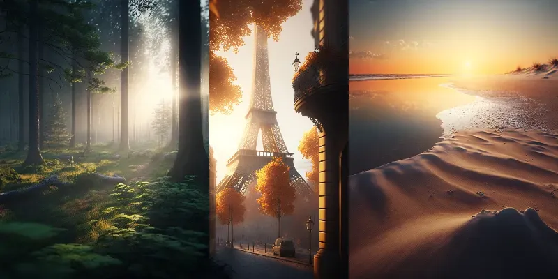 Realistic Sunrise Images HDs generated by undefined