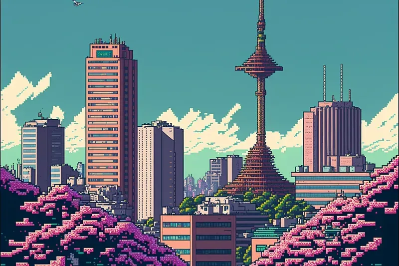 Places In Pixel Art