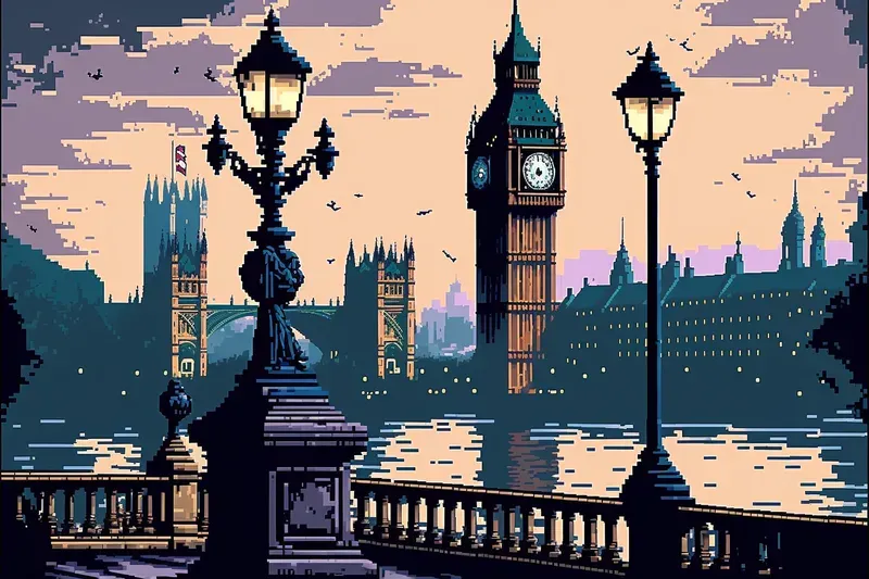 Places In Pixel Art