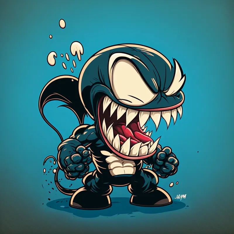 Cartoon Cute Retro Style