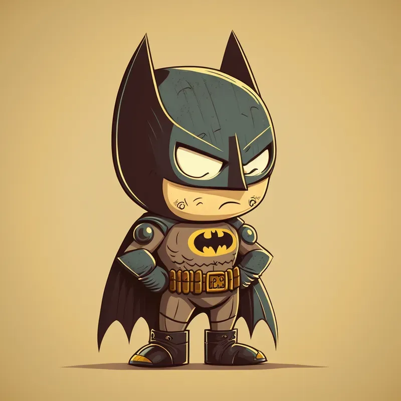 Cartoon Cute Retro Style
