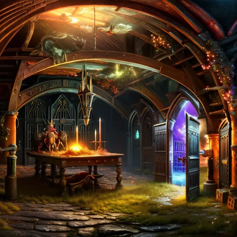 Magic Fantasy Settings Background Art