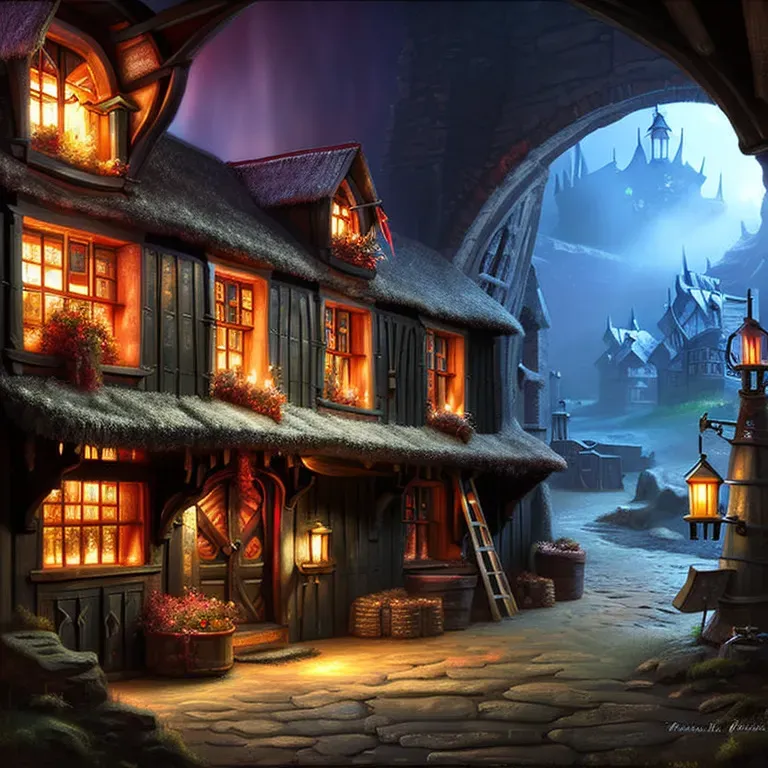 Magic Fantasy Settings Background Art
