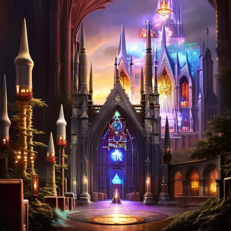 Magic Fantasy Settings Background Art