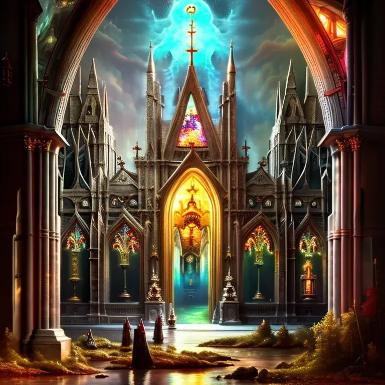 Magic Fantasy Settings Background Art