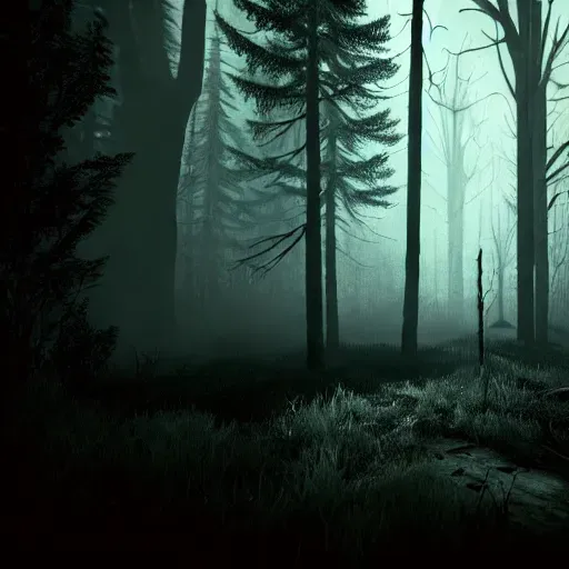 Dark Horror Interiors And Exteriors