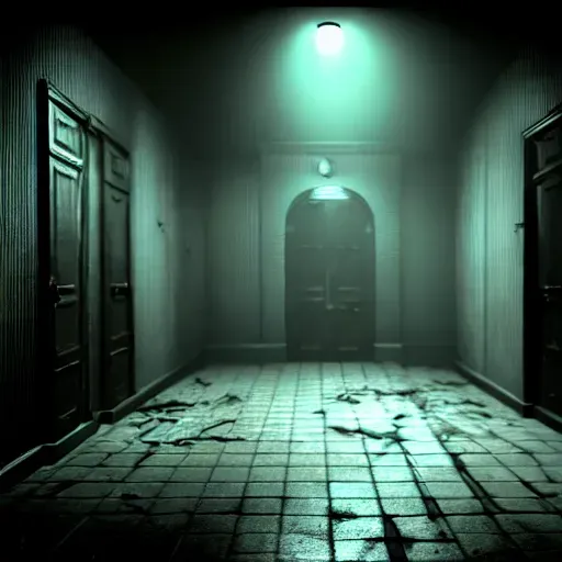 Dark Horror Interiors And Exteriors