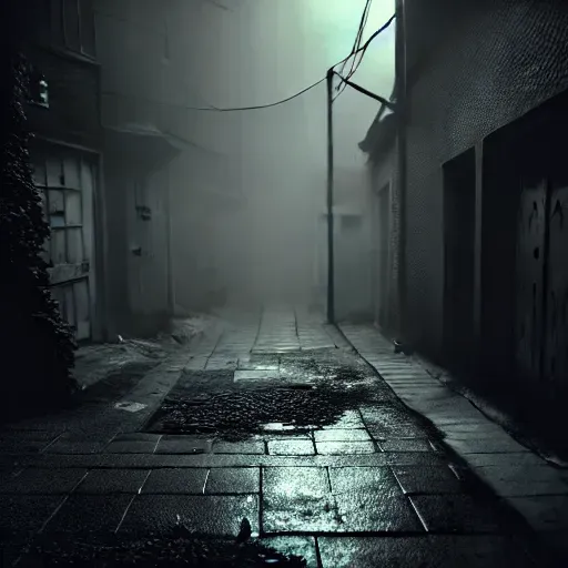 Dark Horror Interiors And Exteriors