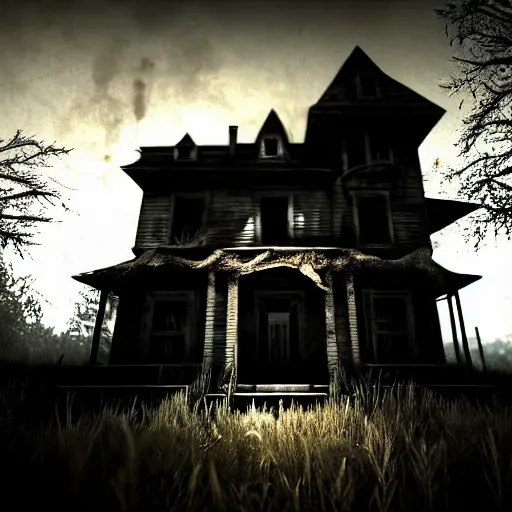 Dark Horror Interiors And Exteriors