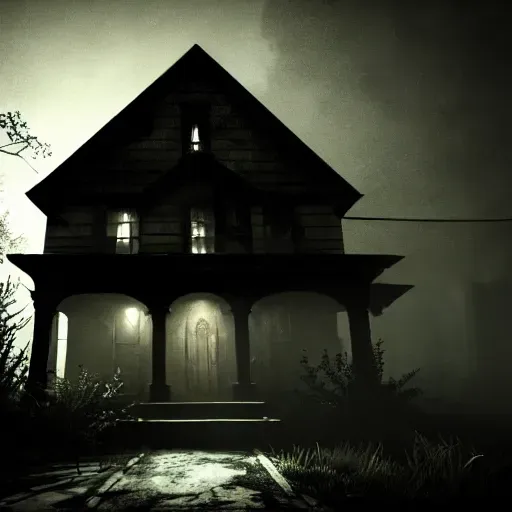 Dark Horror Interiors And Exteriors