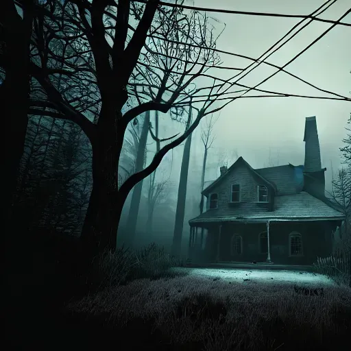 Dark Horror Interiors And Exteriors