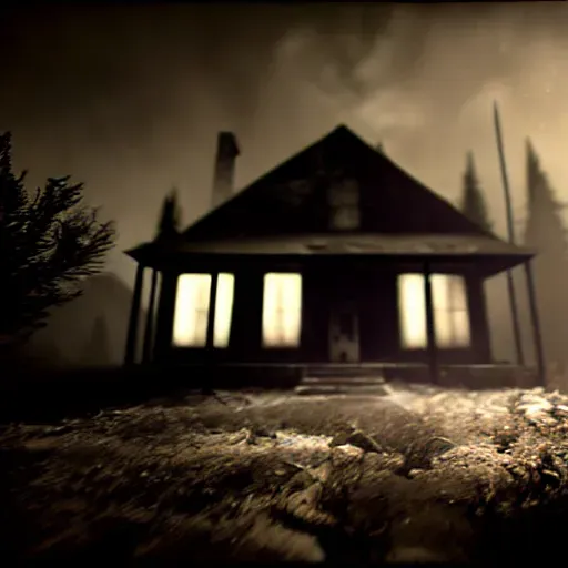 Dark Horror Interiors And Exteriors